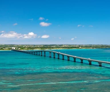 Flights from Okinawa Island