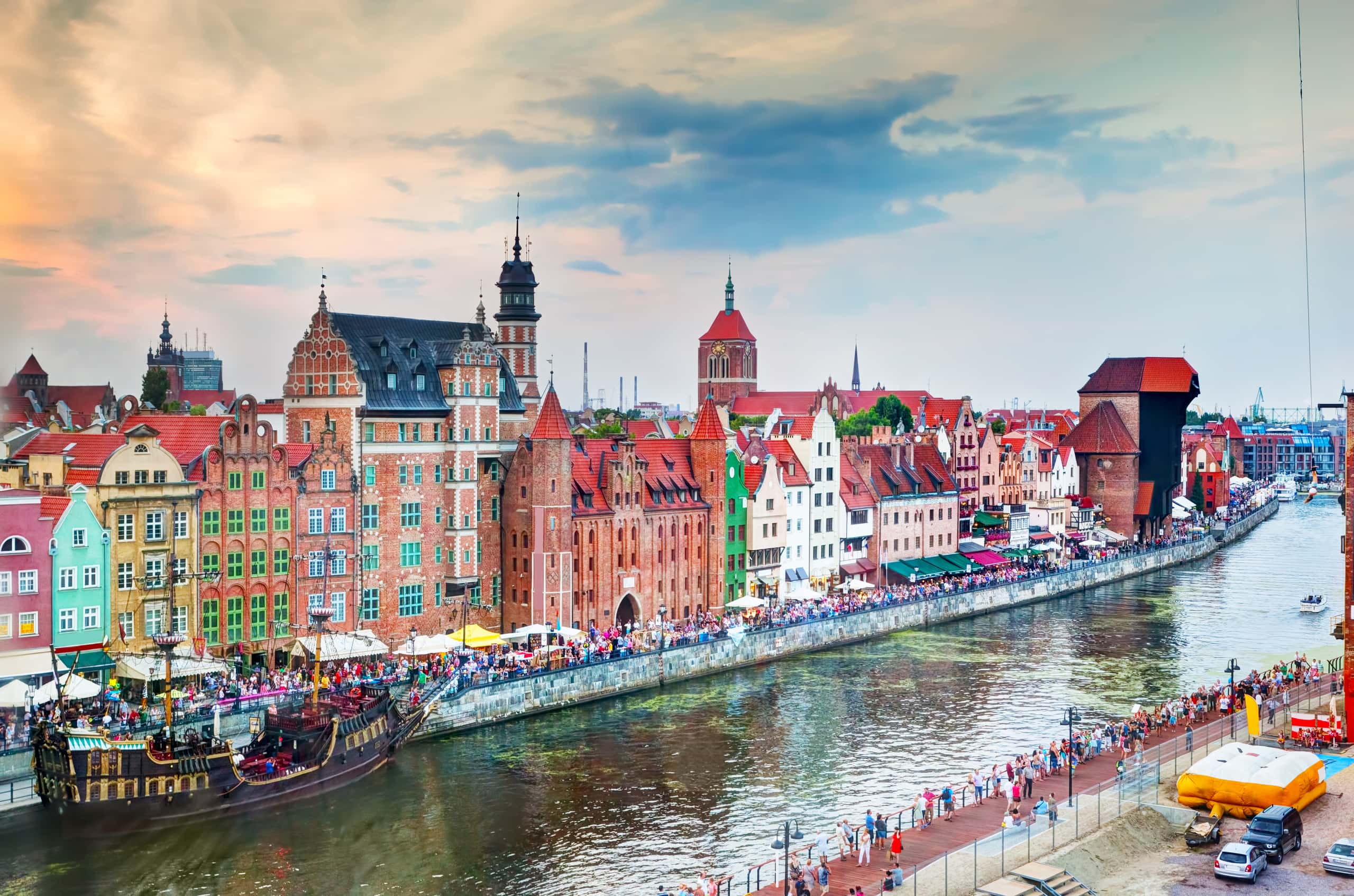 Cheap flights from Belfast to Gdańsk from £50